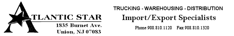 Atlantic Star Trucking - Trucking - Warehousing - Distribution